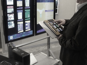 Tangible interaction kiosks