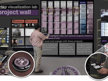 Frey visualization laboratory wall envisionment